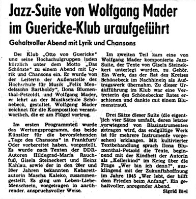 Zeitungsartikel