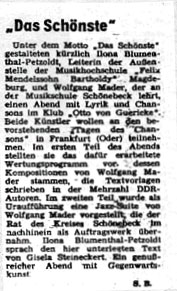 Zeitungsartikel